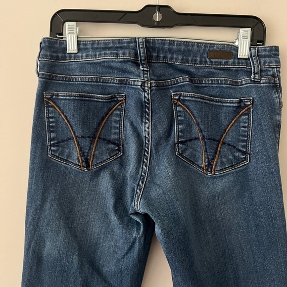 Kut from the Kloth Farrah Baby Bootcut jeans sz 6 raw hem - Picture 9 of 13
